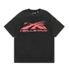 Hellstar t koszule mężczyźni t koszulki Kobiety T-shirt Hip Hop Streetwear Trendy drukowane krótkie rękawy projektant tee luźna para t-shirt graffiti śmieszna koszulka moda 93