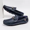 Designer Hommes Mocassins Robe En Cuir D'hiver Casual Chaussures De Bateau À La Mode Respirant Conduite De Mariage Confort Appartements Plus Taille 38-48 240118