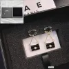 Black Luxury Bag Charm Boutique Jewelry Gift Earrings With Box New Women's Designer Jewelry Earrings Birthday Wedding High Quality Jewelry