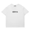 Mens designer Ess fashionable letter T-shirt printed fashionable mens T-shirt high-quality cotton casual T-shirt short sleeved casual letter printed top size range