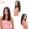Giyim Glueless Wig Dantel Ön İnsan Saç Perukları Kadınlar İçin 8-18 inç Brezilya Düz Kısa Bob 13x4 Dantel Frontal Gerçek Peruk 240123