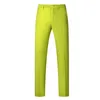 Light Gree Men's Middle Waist Pants 25 Color Choice Elegant Office Male Fashion Work Men Modest Green Pink Yellow Large Size 6XL 240125