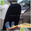 Other Exterior Accessories 1Pc Car Seat Back Er Protector Kick Clean Mat Pad Anti Stepped Dirty For Baby New Drop Delivery Mobiles Dhsz8