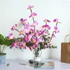 Strängar 20 LED Flower String Fairy Light Butterfly Orchid Branch Garland Vase Filler Christmas Home Decoration