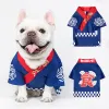 Koszule Ubrania dla psów koty Pet Letnia koszula Japońska kimono francuski buldog corgi chihuahua żywy marka Toy Terrier Puppy Suit for Dogs