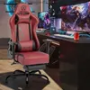 Inne meble Joyfly Gaming krzesła z podnóżem ergonomiczne wysokie plecy dla dorosłych nastolatki rozkładane komputer z Q240129