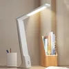 Lampes de table lumières LED 3W lampe de bureau rotative contrôle tactile éclairage portable
