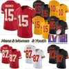 Travis Kelce Patrick Mahomes Football Jersey Isaih Pacheco Chris Jones Nick Bolton Ross L'Arius Sneed Creed Humphrey Rashe Rice Trent McDuffie Wholesale