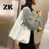 Сумки Hobo Torby, белая большая сумка-шопер для покупок, Bolsos Grandes Bolsas De Compra Sac Cabas для женщин, женские сумки Femme To2888