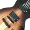 Custom Shop, Made in China, LP Custom High Quality Electr, EMG active pickup,Ebony Fingerboard, back in log color, free shipping