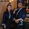 Autres vêtements Sushi Chef Uniforme Tablier de cuisine japonaise et chapeau Chemise de cuisinier Veste de cuisine d'hôtel Barbecue coréen Restaurant Serveur Vêtements de travail