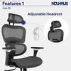 Другая мебель 3D поясничная поддержка и лопастные колеса — сетчатое компьютерное кресло Игровые кресла Вращающееся кресло для руководителей (черное) Q240129