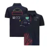 HQ Cycle Clothes New F1 Formel One T-shirt Halvärmad snabbtorkande lagdräkt Polo-skjorta Ge bort Hat Num 1 11 LOGO TO9I