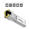 Apparecchiatura in fibra ottica HTOC 10/100/1000M Modulo SFP RJ45 Switch Connettore (1.25G 100M) Porta Gigabit Ethernet 1 pz