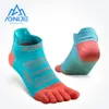 3 Çift Aonijie E4801 E4802 Ultra Run Low Cut Athletic Five Toe Socks Çeyrek Çorap Toesocks Maraton Yarış Yolu 240119