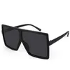 Vierkante zonnebril met groot frame Fashion Trend algemene zonnebril voor heren en dames 16009