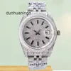 Мужские часы Bling Diamond Watch Iced Luxury Out Watch Дизайнерские мужские часы для мужчин Высокое качество Montre Автоматический механизм Montre De Luxe 41 мм