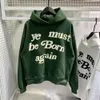 24ss Men's Hoodie CPFM YE MUST BE BORN AGAIN Letter Printed High Street Hip Hop Hoodies 11 Colors Hooded Sweatshirt 928