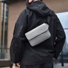 Torby w talii wolnej na żywo w torbie klatki piersiowej Crossbody Męski wzór ramię miękkie skórzane sport i spektakl Backpack Mały trend