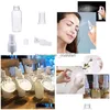 Car Cleaning Tools 24 Pack 2Oz Plastic Clear Spray Bottles Refillable 60Ml Fine Mist Sprayer For Essential Oils Travel Drop Delivery Dhj3Q