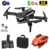 드론 2022 새로운 XT8 미니 드론 4K 전문 HD 카메라 WiFi FPV 공기 압력 고정 고도 접이식 쿼드 콥터 RC 헬리콥터 장난감 YQ240129