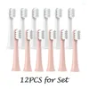 4/12 PCS Brush Heads قابلة للاستبدال لـ Xiaomi T100 Sonic Electric Frust Soft Dupont Bristle Vanzles