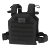 Adjustable Lightweight Molle Vest With Flag Patch For Outdoor Sports