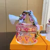 10a Top Handbags Designers Transparenta Box Bags Woman Luxury Acrylic Transparent Printing Handbag Purse 12cm