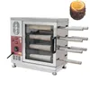 آلة خبز كعكة المداخن 8 أسطوانة شاقة في Kurtos Kalacs Suto Roll Grill Oven Machine