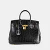 Aabkin Bking Designer Totes Bag Crocodile Pattern Luxury Women's大容量ハンドバッグシングルショルダークロスボディバッグhjwn