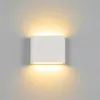 Modern Waterproof outdoor 12W LED wall lamp IP65 Aluminum UP and Down Wall Light Garden porch Sconce Decoration Light 110V 220V203A