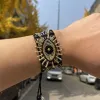 Naszyjnik Bluestar moda 3D Evil Eye Bracelets Miyuki Bransoletka ręcznie robiona pulseras mejr kryształowa biżuteria 2021