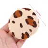 Esponjas de maquillaje profesional leopardo cosmético Villus suave polvo de felpa esponja talco herramientas de belleza