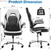 Inne meble gier komputerowe biuro ergonomiczne biurka i krzesła podłokietniki i wbudowana regulacja lędźwiowa Q240129
