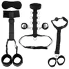 Giocattoli per adulti BDSM Giocattolo del sesso Manette per coppia Donne sexy Corpo BDSM Set Kit Bavaglio Bondage Nastro Collare di corda Forniture per adulti Tuta di ritenuta per schiavo