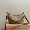 Sac à bandoulière en nylon de styliste de style tendance, tenue quotidienne, demi-lune, fermeture éclair sous les bras, hobos en cuir PU souple sans chaîne pour femmes, ceintures à loquet