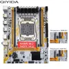 Материнские платы QIYIDA X99 Материнская плата LGA 2011-3 Комплект Xeon E5 2680 V4 Процессор 1 16 ГБ DDR4 REG ECC RAM Память НАЗВАНИЕ M.2 M-ATX USB3.0