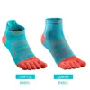 3 пары AONIJIE E4801 E4802 Ultra Run, низкие спортивные носки с пятью пальцами, носки на четверть, носки для бега, марафона, гоночной трассы 240119