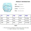 4pc/Lot Cotton Training Pants Panties Waterproof Cloth Diapers Reusable Toolder Nappies Baby Underwear 240125