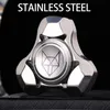 YUC Stainless Steel Hand Spinner Fidget Silent Bearing Metal Ball Mute Edc Toys Finger Gyro Relieve Stress Boy Anxiety Xmas Gift 240125