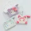 Carrier 6 PCS/Lot Creative Cat Dog Plush Pencil Case Cute Pencil Box Stationery Pouch Cosmetic Bag Office School Supplies