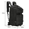 Hiking Bags 25L Military Rucksacks Tactical Assault Backpack 1000D Nylon Waterproof Fishing Hunting Bag Black/Green Outdoor Sports 3P Campin YQ240129
