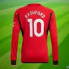 23 24 The England Long Sleeve Soccer Jerseys-B.Fernandes, Rashford, Antony Editions.Fans and Player - Home, Away, Third. Various Sizes & Customization Name, Number