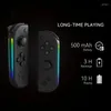 Game Controllers Joy Pad Switch Controller Laterale luminescentie Cons L/R compatibel voor JoyCon met wake-up/schermen