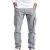 Herenbroek Cargo Wear Volledige werkbroek met 6 zakken Pantalon Homme Ropa Hombre Trainingspak Baggy