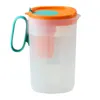 Bottiglie d'acqua Pentola da 1550ML/2200ML Grande capacità Plastica resistente al freddo Resistente agli spruzzi Bollitore freddo robusto Accessori estivi