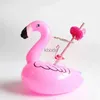 Other Pools SpasHG Mini Inflatable Flamingo Unicorn Donut Pool Float Toys Drink Float Cup Holder Swimming Ring Party Toys Beach Kids Adults YQ240129