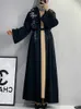 Etnische kleding India Pakistan Ramadan Eid Mubarak Open Abaya Kimono Dubai Turkije Islam Kaftan Moslimjurk Kleding Abaya's voor vrouwen Gewaad