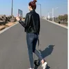 Women's Jackets Pu Leather Coat Spring And Autumn Clothing 2024 Korean Loose Versatile Jacket Motorcycle Short