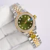 Diamond Womans Watch 31 mm 28 mm Mots de montres mécaniques automatiques Sangle en acier inoxydable Designer étanche-bracelet étanche Montre de Luxe